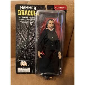Mego Dracula Christopher Lee 8" Figure Hammer Horror Monsters New Immediate Ship